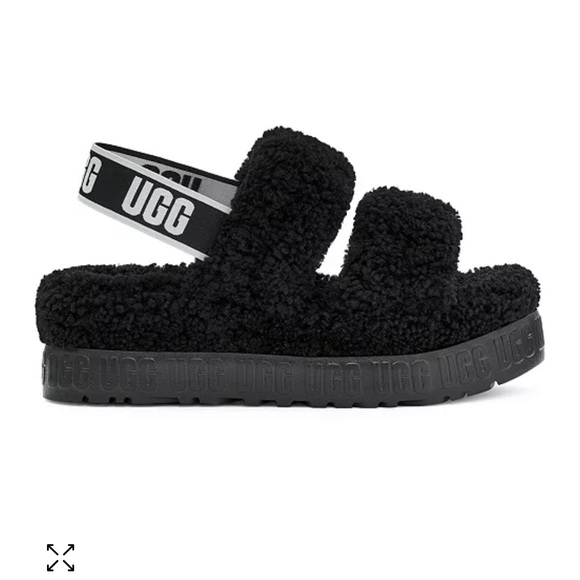 UGG® Oh Fluffita Slingback Slippers - Picture 2 of 9